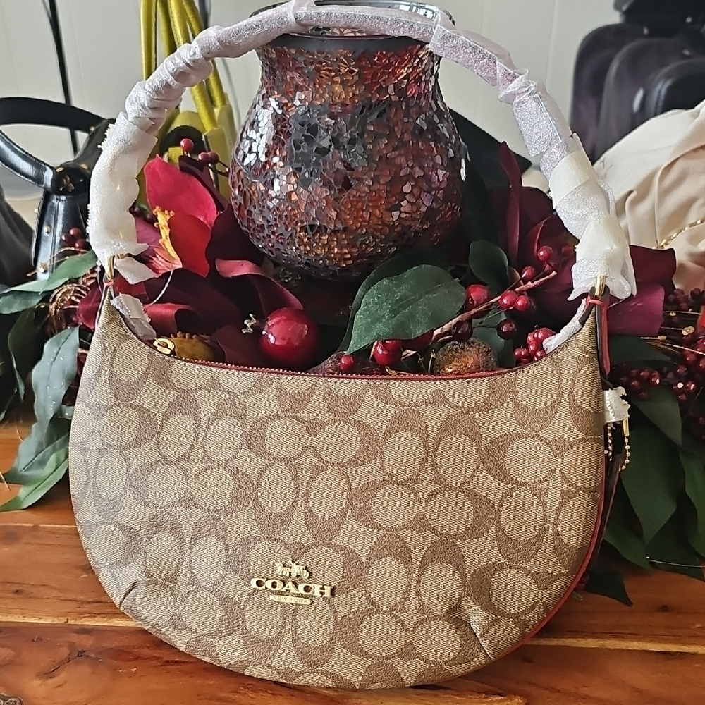 Coach Brown Signature Bag